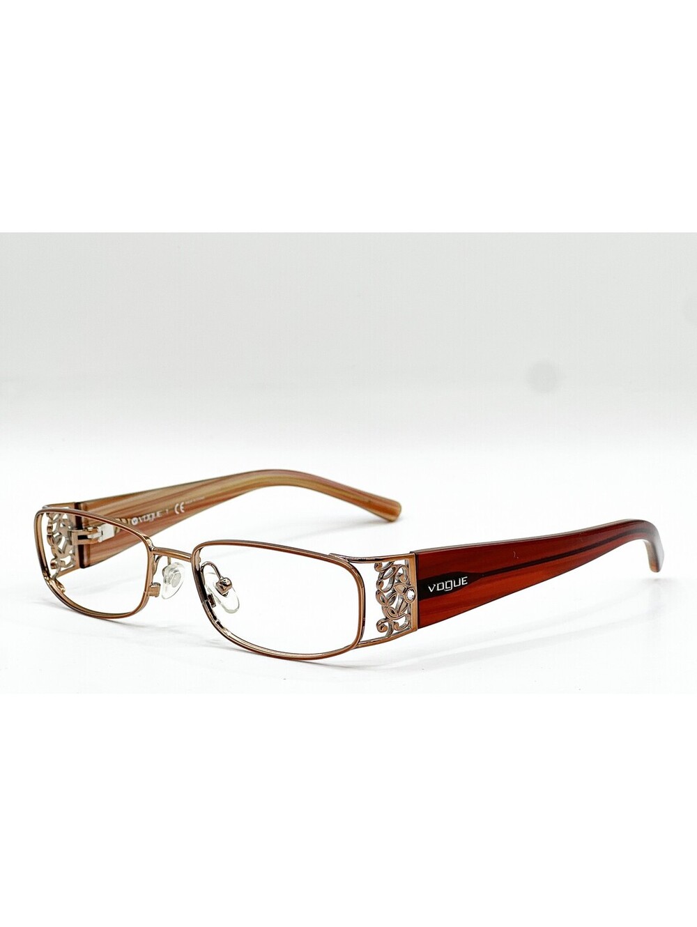 Vogue Vo 3661-B 813 Orange Authentic Eyeglasses 50-16-130